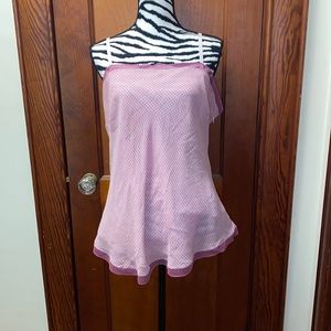 Gap maternity pink lined tank top size XL